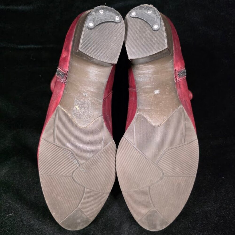 Regarde Le Ciel - Stefany 03 Sangria Zip Pant Boot 38 (US 7.5) - Picture 8 of 12